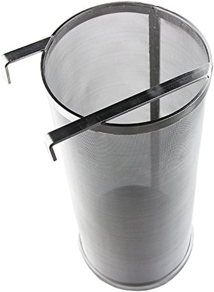 Homebrew Stuff 6" × 14" Stainless Steel Hop Spider (300 Micron)